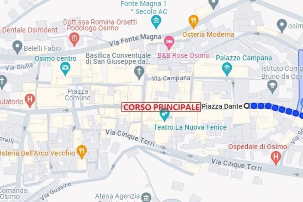 Osimo Nel Cuore Del Centro, Free Wi-Fi E Netflix Appartement Buitenkant foto